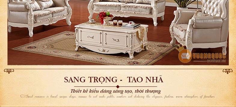 Bàn trà tân cổ điển phong cách Châu Âu SCS115
