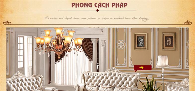 Bàn trà phòng khách thiết kế tân cổ điển SCS-SCT111A