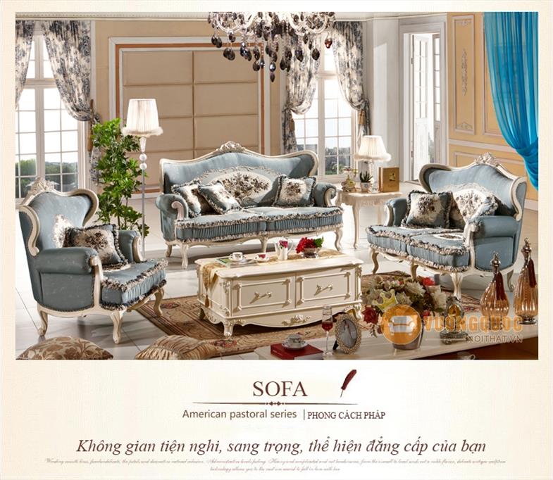 Bộ sofa tân cổ điển phong cách Châu Âu SCS-FS2009 