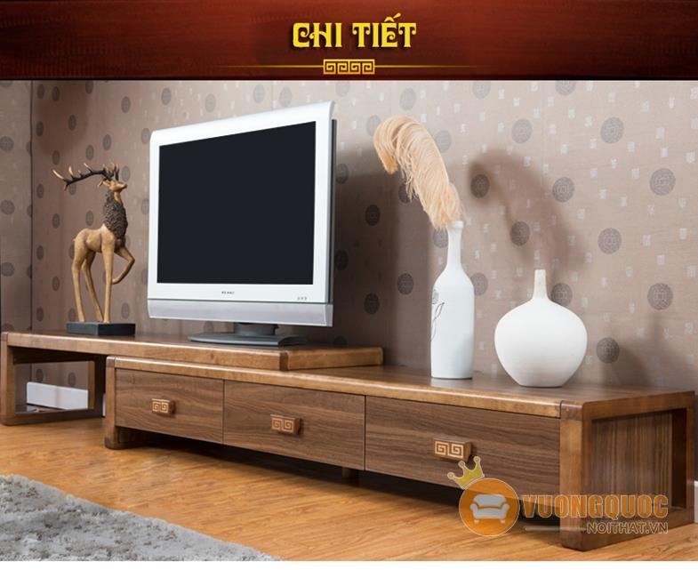 kệ tivi bằng gỗ phòng khách hiện đại CNS108