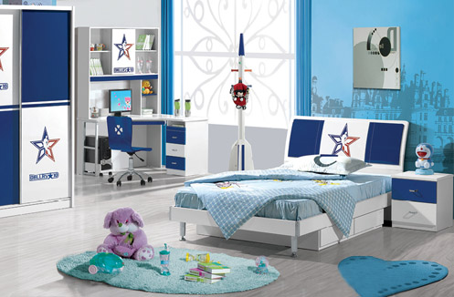 PHÒNG NGỦ NGÔI SAO BABY BL960 ( GIƯỜNG + TAB GIƯỜNG + TỦ QUẦN ÁO + BÀN HỌC )
