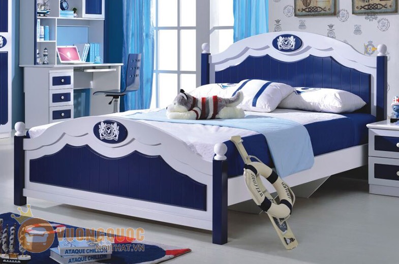 Giường ngủ trẻ em đại dương xanh BABY M823G