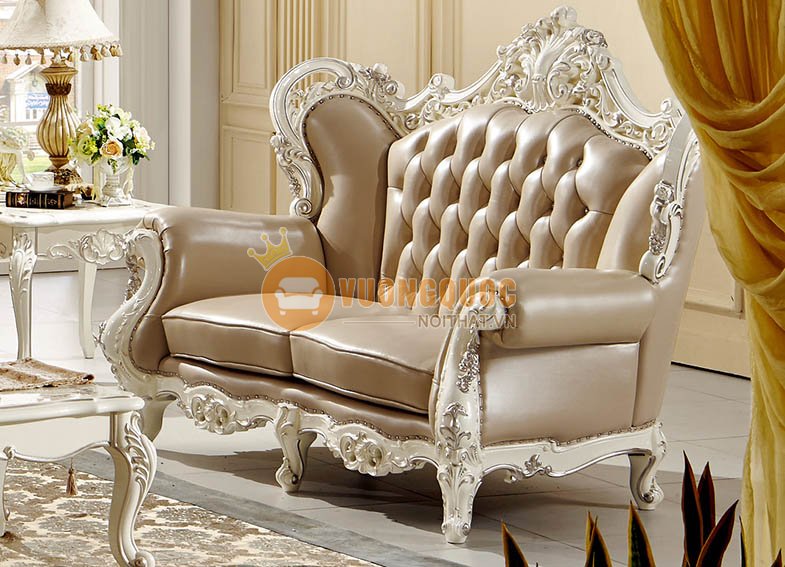 Ghế sofa phòng khách cao cấp phong cách Hoàng Gia HVM921