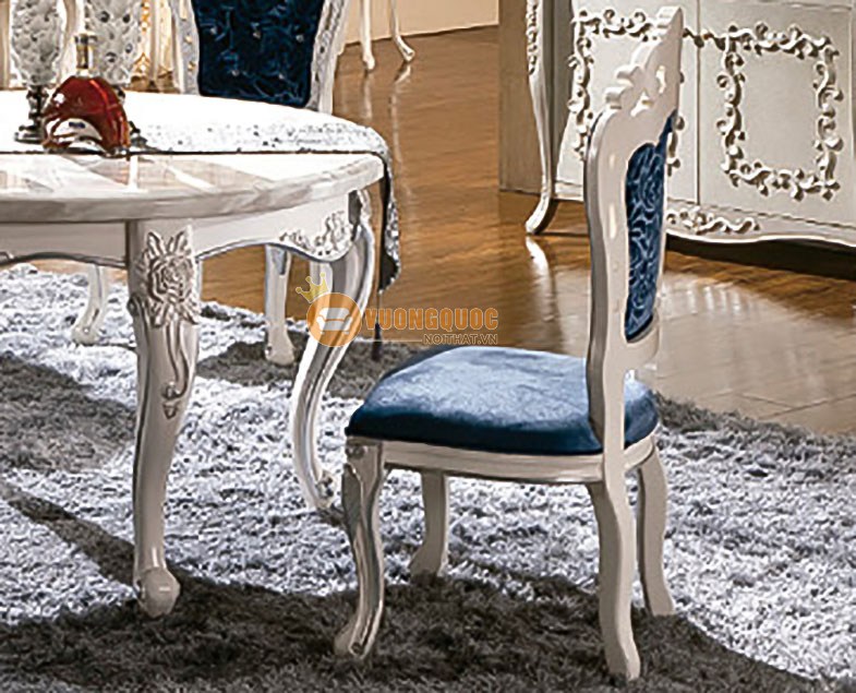 Bộ bàn ghế ăn tân cổ điển phong cách Châu Âu RART801