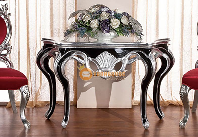 Bàn ghế gỗ sồi tự nhiên cao cấp cho phòng khách RA688B