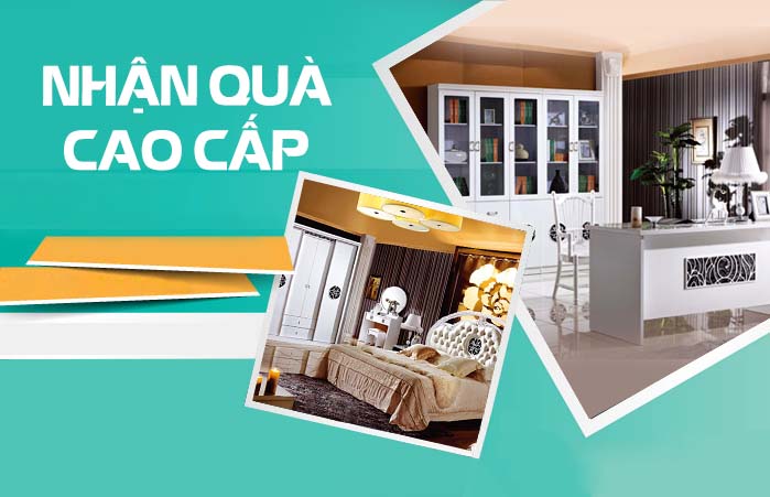 ĐẾN VƯƠNG QUỐC NỘI THẤT - NHẬN QUÀ CAO CẤP