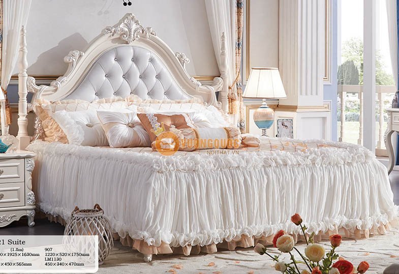 Phòng ngủ phong cách công chúa JY921