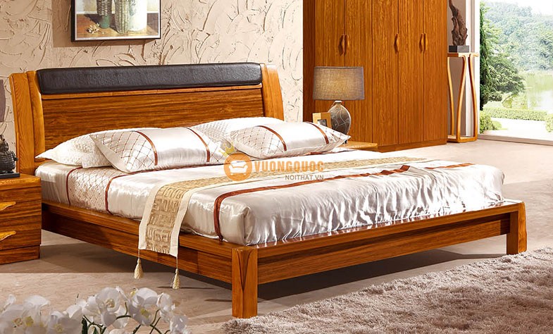 Giường ngủ cao cấp tinh tế CNS3A009-1