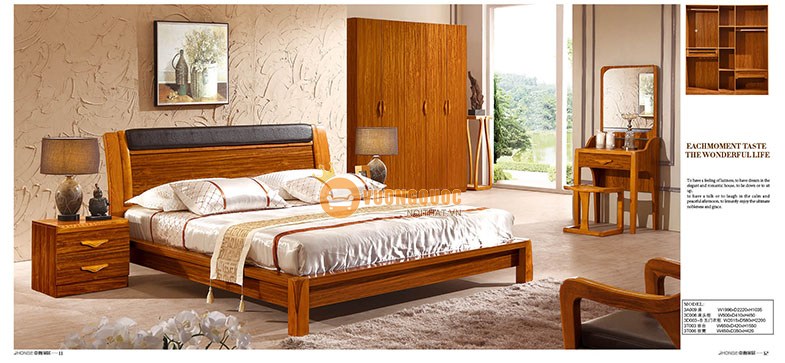 phòng ngủ mỹ quan màu gỗ cns3a009-1