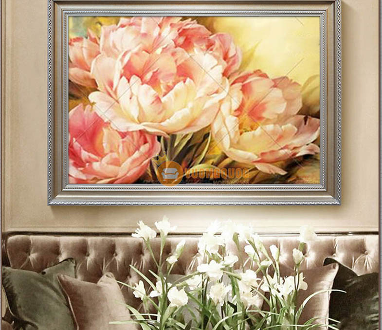 Tranh hoa trang trí HYY232-2