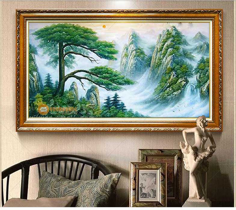 Tranh trang trí sơn thủy HYY200-3