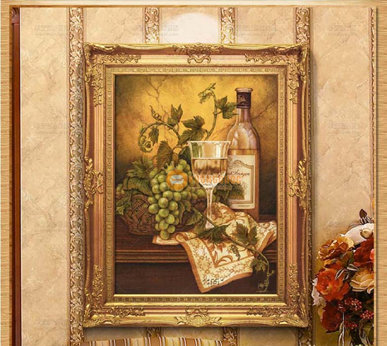 tranh trang trí phòng ăn tân cổ điển HYY137-1