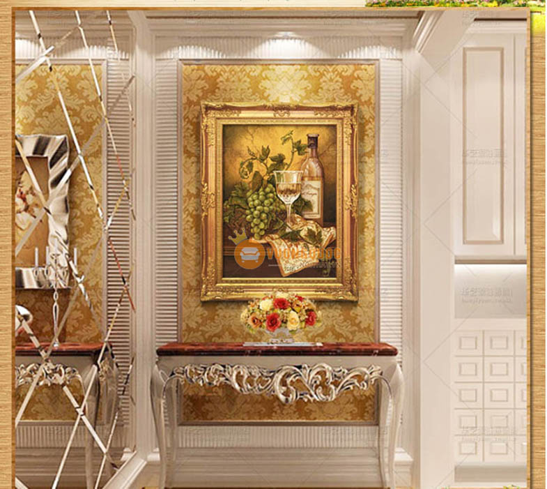 tranh trang trí phòng ăn tân cổ điển HYY137-3