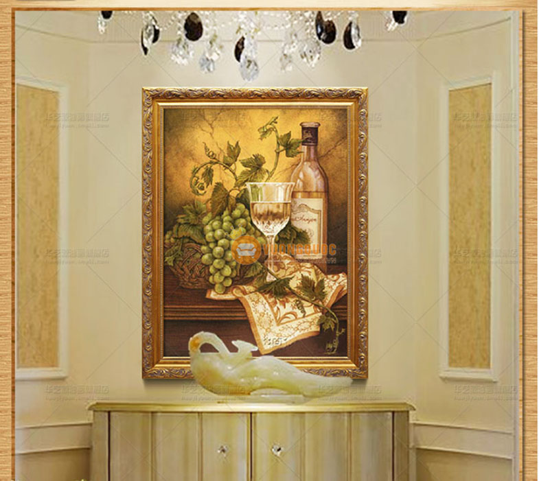 tranh trang trí phòng ăn tân cổ điển HYY137-7