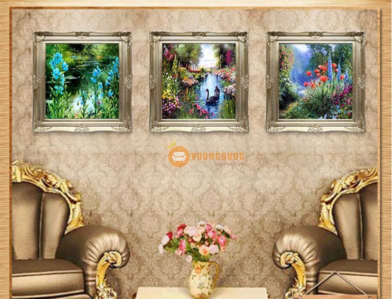 tranh trang trí phong cảnh hoàn mỹ HYY151-3