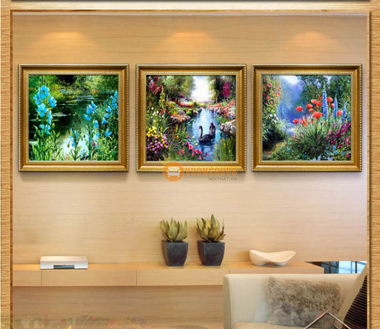 tranh trang trí phong cảnh hoàn mỹ HYY151-8