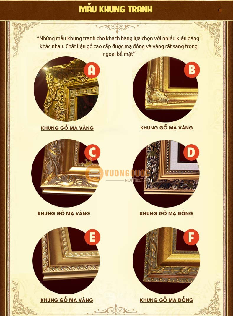 tranh treo tường phòng khách cổ điển hyy107-7