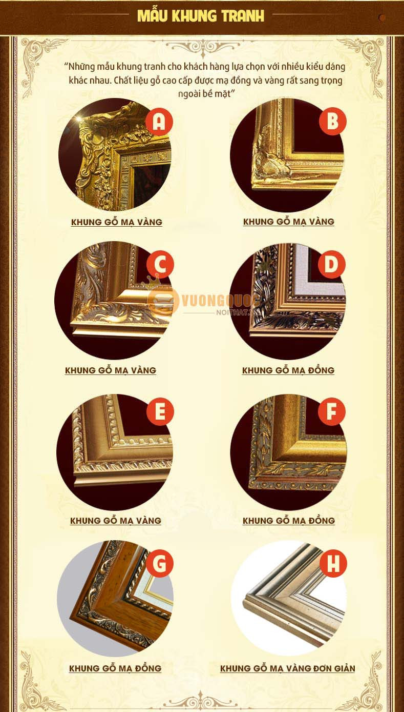 tranh trang trí phong cách cổ điển châu âu HYY125-11