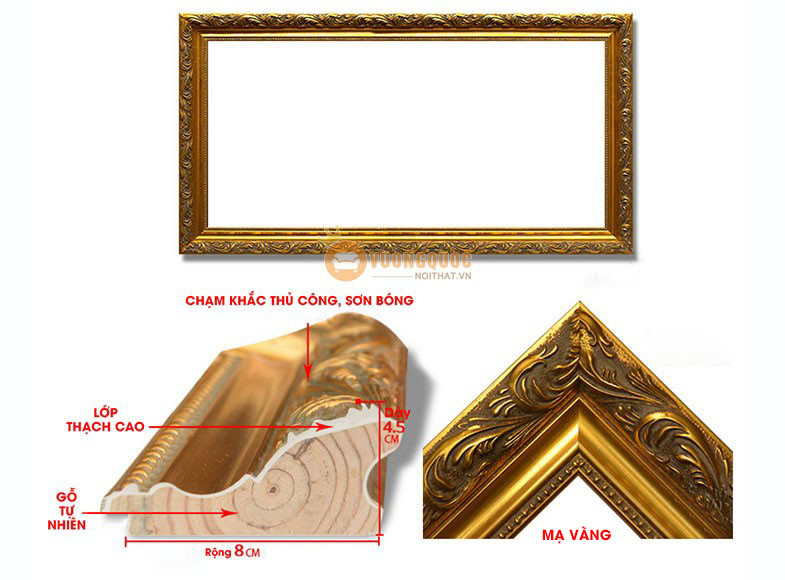 tranh trang trí chim công nghệ thuật hyy217-11