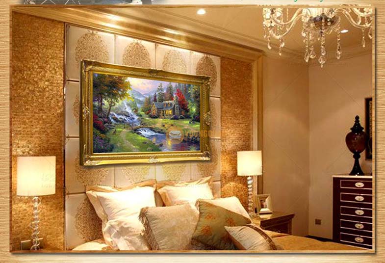 tranh phong cảnh cổ điển nhập khẩu HYY157- 5