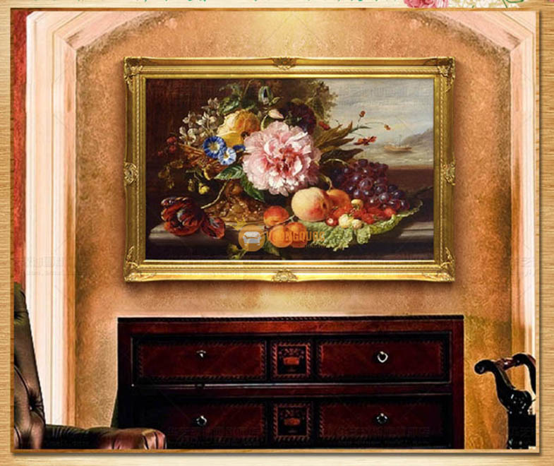 tranh cổ điển trang trí phòng khách HYY179-5