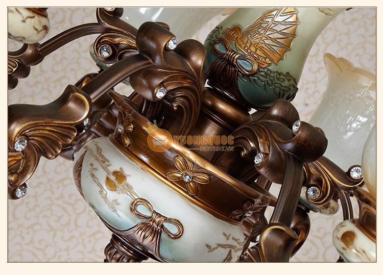 đèn chùm nghệ thuật tân cổ điển ML112-13