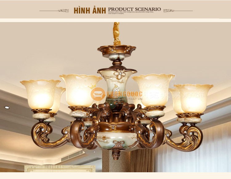 đèn chùm nghệ thuật tân cổ điển ML112-3