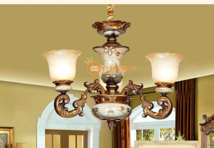 đèn chùm nghệ thuật tân cổ điển ML112-5