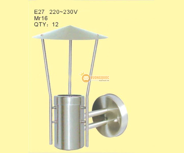 Đèn rọi sân vườn có mái che rol309-1