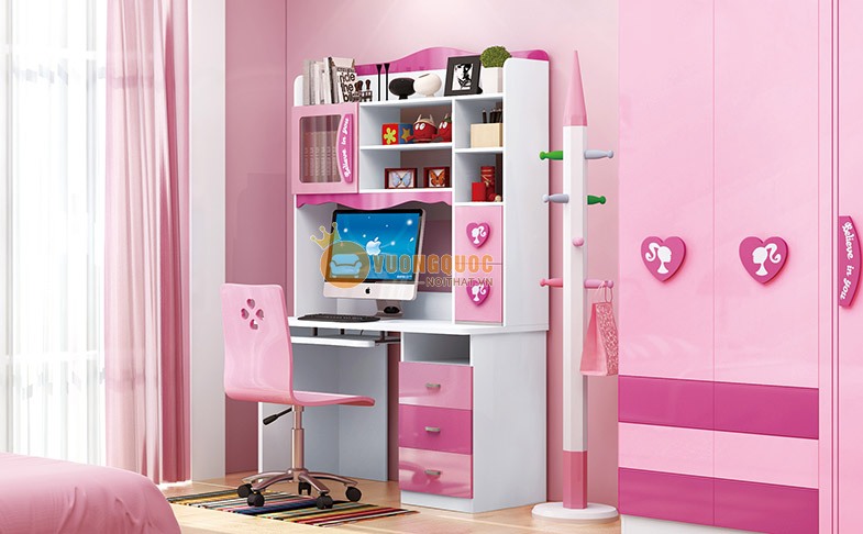 Phòng ngủ công chúa cho bé gái HHM810-4
