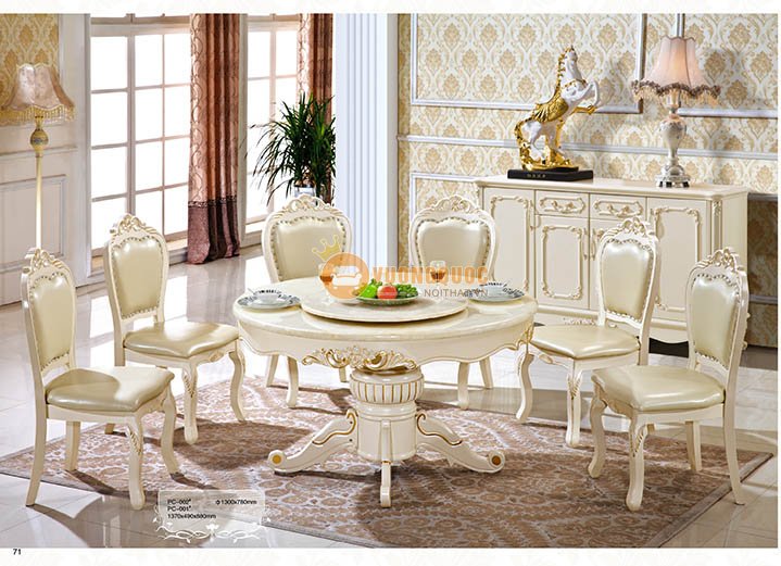 Bàn ghế phòng ăn nhập khẩu CBLPC002B-3