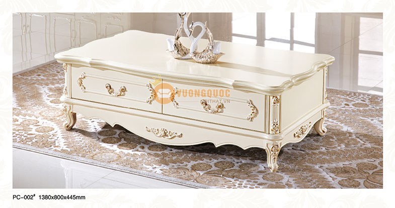 Bàn trà phòng khách tân cổ điển CBLPC002BT-2