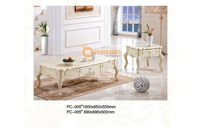 Bàn trà phòng khách CBLPC005BT - Phong cách Châu Âu Bàn trà phòng khách CBLPC005BT - Phong cách Châu Âu