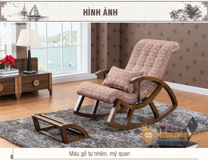 ghế thư giãn phòng ngủ có độn Country Style CNS107