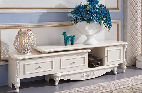 Kệ tivi Hàn Quốc sắc trắng thiết kế ấn tượng sẽ mang đến cho phòng khách của bạn một không gian tinh tế và sang trọng. Với kiểu dáng độc đáo và màu sắc trang nhã, đây chắc chắn sẽ là điểm nhấn tuyệt vời trong phòng khách của bạn.