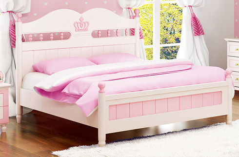 Giới thiệu mẫu giường ngủ phù hợp với tâm lý bé gái dưới 10 tuổi
