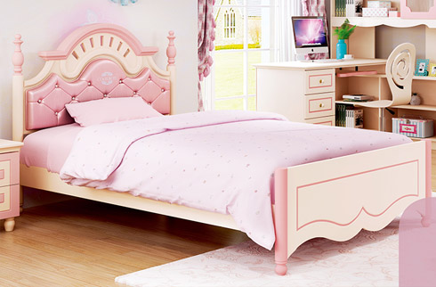 Ngắm mẫu giường ngủ công chúa thiết kế đáng yêu cho bé gái