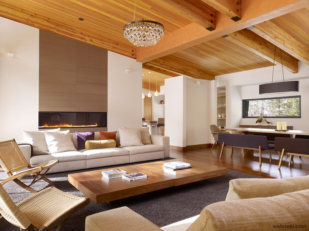 Tư vấn chọn bàn ghế gỗ phòng khách kiểu hiện đại cho nội thất chung cư