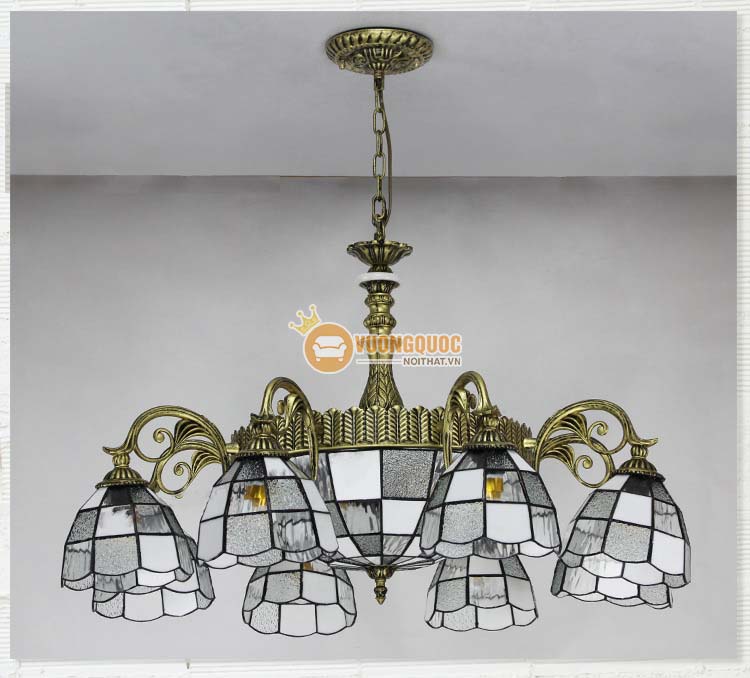 Đèn chùm trang trí Tiffany Yb207-12