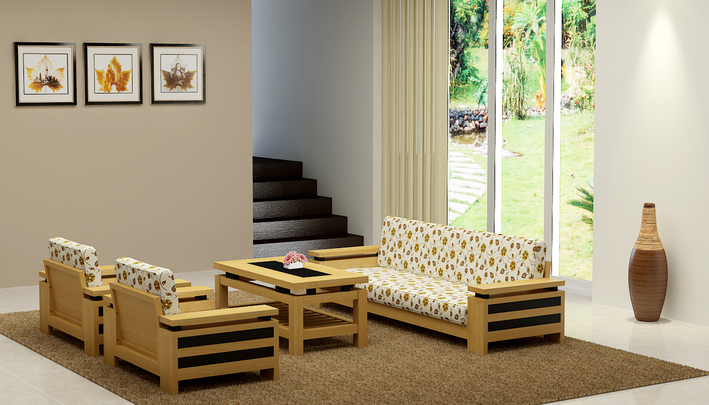 Xu hướng thiết kế những mẫu bàn ghế gỗ phòng khách hiện đại năm 2018