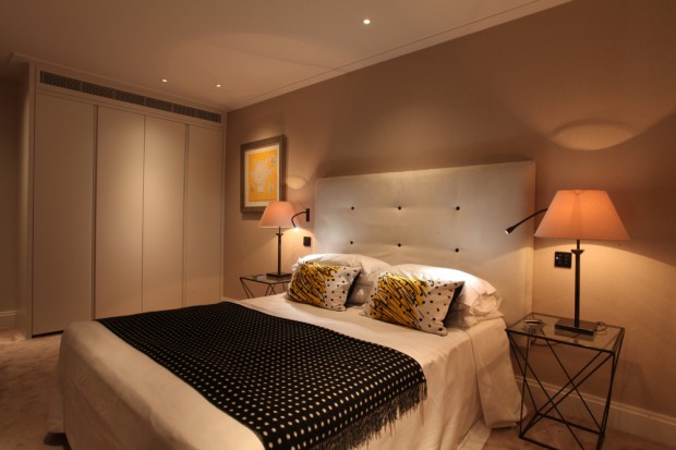 Bố trí đèn trong phòng ngủ đẹp, ấm áp, thư giãn nhất