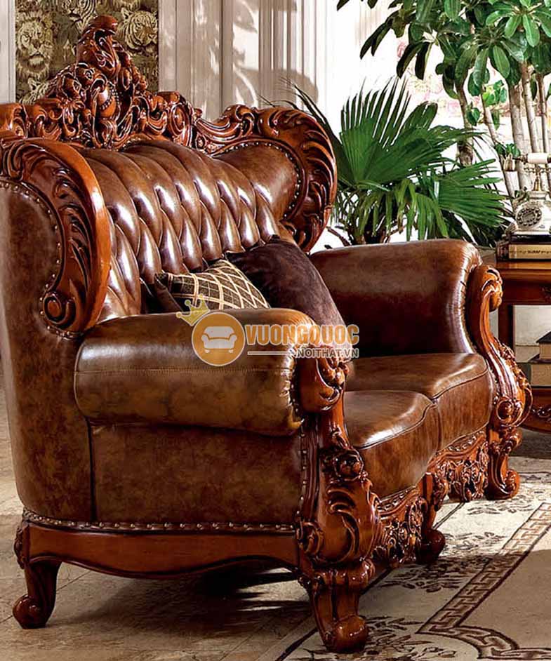 Bộ sofa phòng khách cổ điển cao cấp JHP L6105