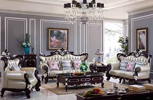 Sofa tân cổ điển mang đến sự thanh lịch và đẳng cấp cho không gian phòng khách của bạn. Từ lớp chất vải đến kiểu dáng và điểm nhấn đặc biệt, sofa tân cổ điển sẽ hài hòa với bất kỳ một kiểu trang trí nào.