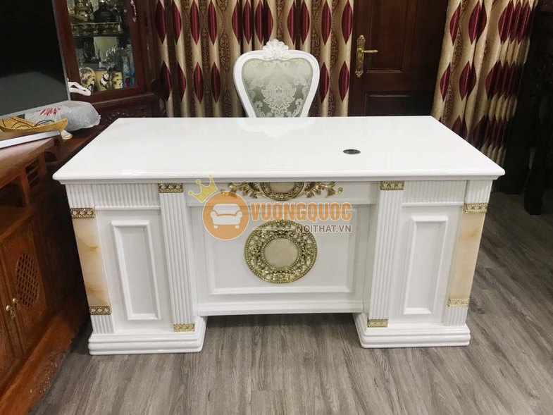 Bàn giám đốc cao cấp phong cách châu Âu GD3036L2