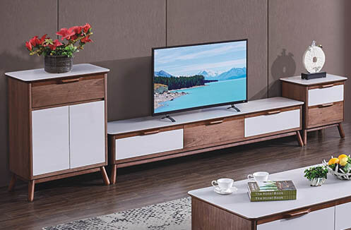 Sử dụng các sản phẩm kệ tivi phòng khách đa dạng chức năng