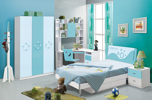 Phòng ngủ đồng bộ thiết kế OCEAN SEA BABY BL939