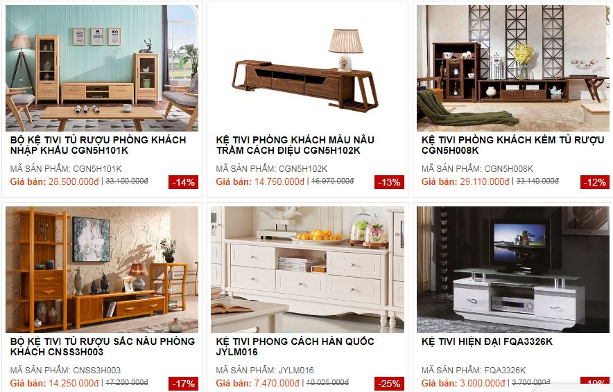 Mua kệ tivi cho phòng khách nhỏ ở đâu tốt nhất?