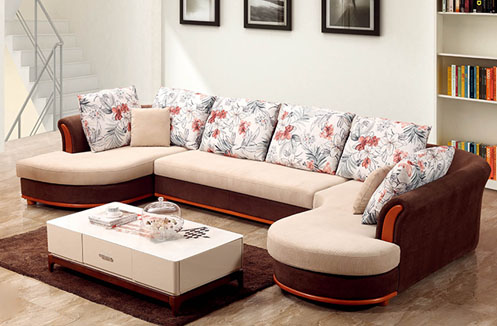 Màu sắc bàn ghế sofa hiện đại hài hòa với nội thất xung quanh