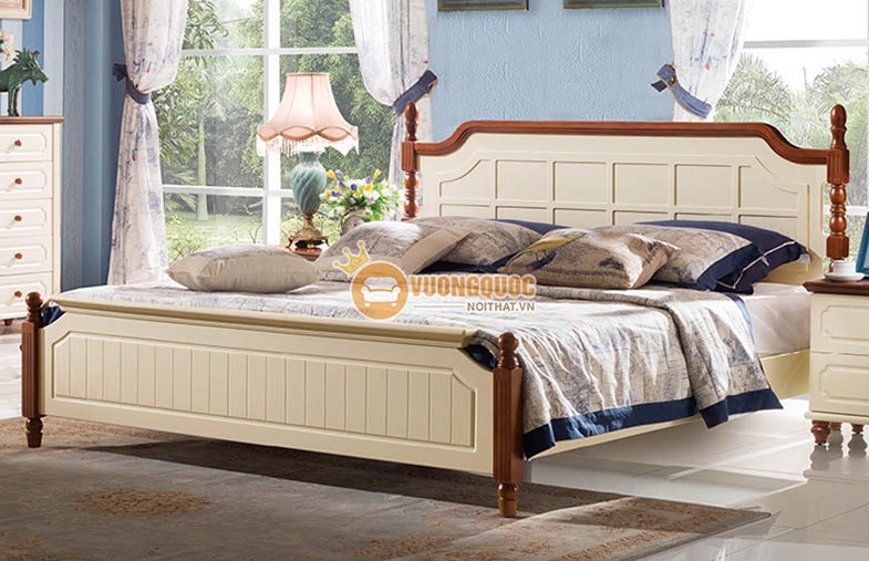 giường ngủ bằng gỗ tự nhiên dưới 10 triệu đồng