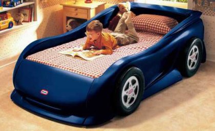 Bộ sưu tập các mẫu giường xe hơi cho bé HOT nhất 2018